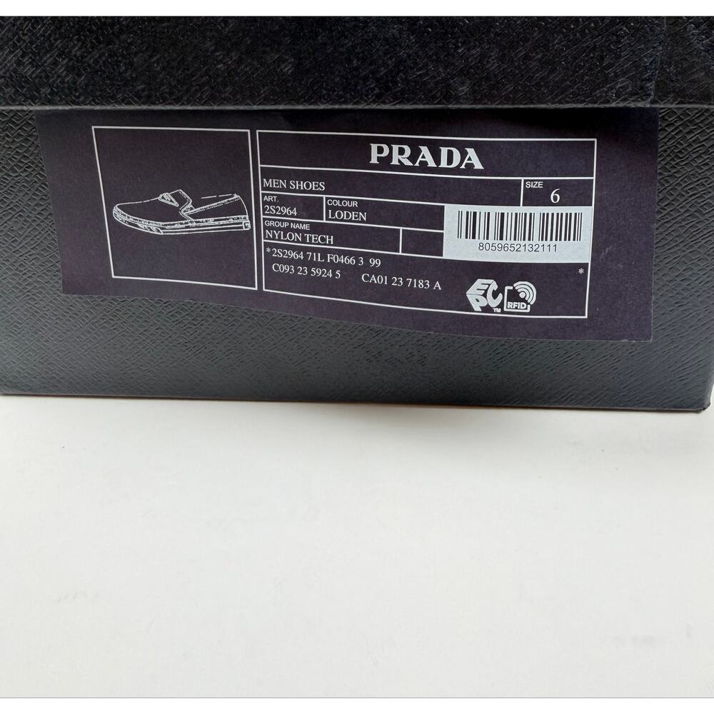 Size 6UK/7US - Prada Re-Nylon Slip On Sneakers NEW - Picture 11 of 11